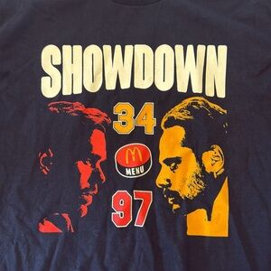 McDonald’s Showdown NHL McDavid & Matthews tshirt Men’s sz Lg NWOT